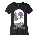 Ace of Pentacles Asexual Pride Women's Cotton Tee
