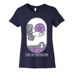 Ace of Pentacles Asexual Pride Women's Cotton Tee