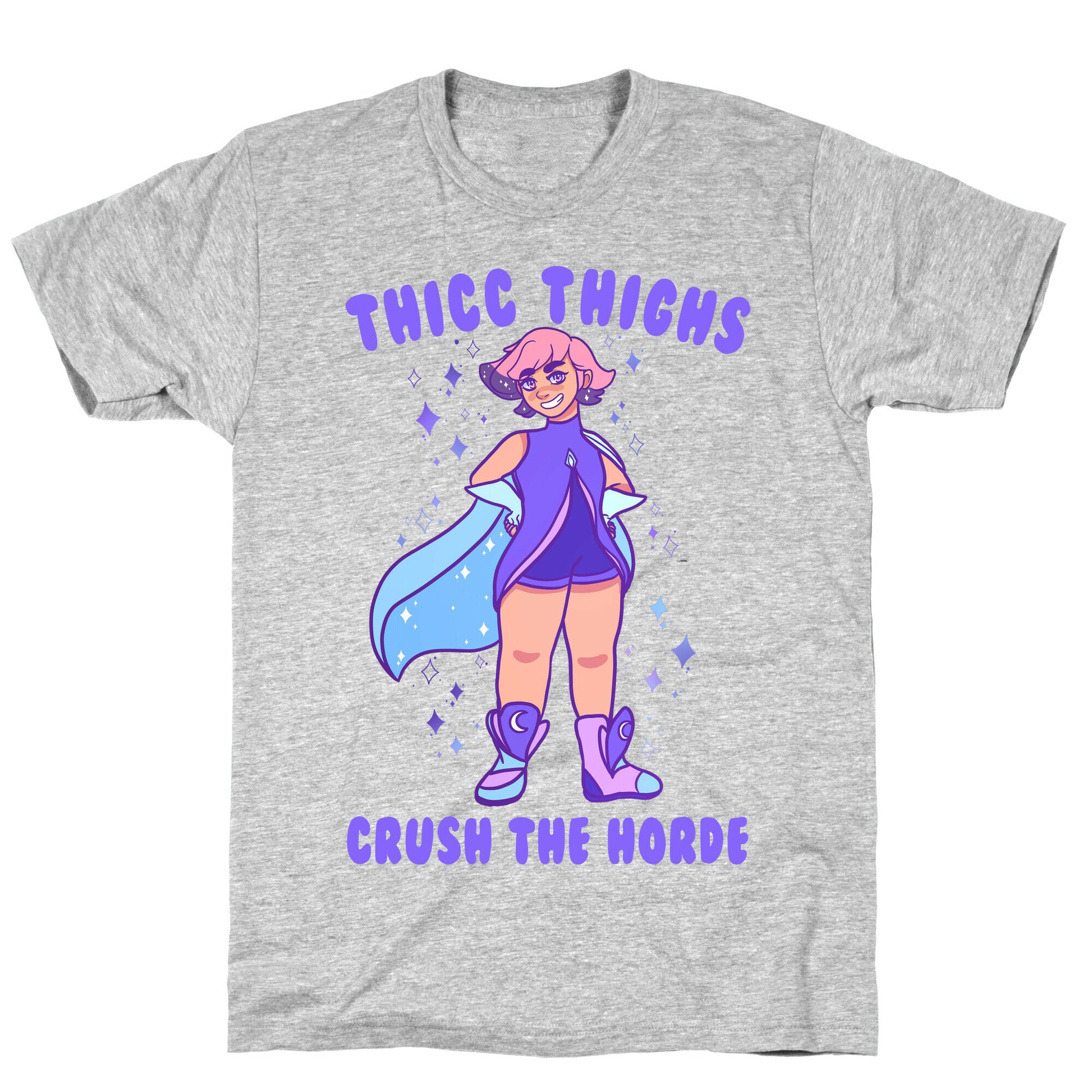 Thicc Thighs Crush The Horde T-Shirt