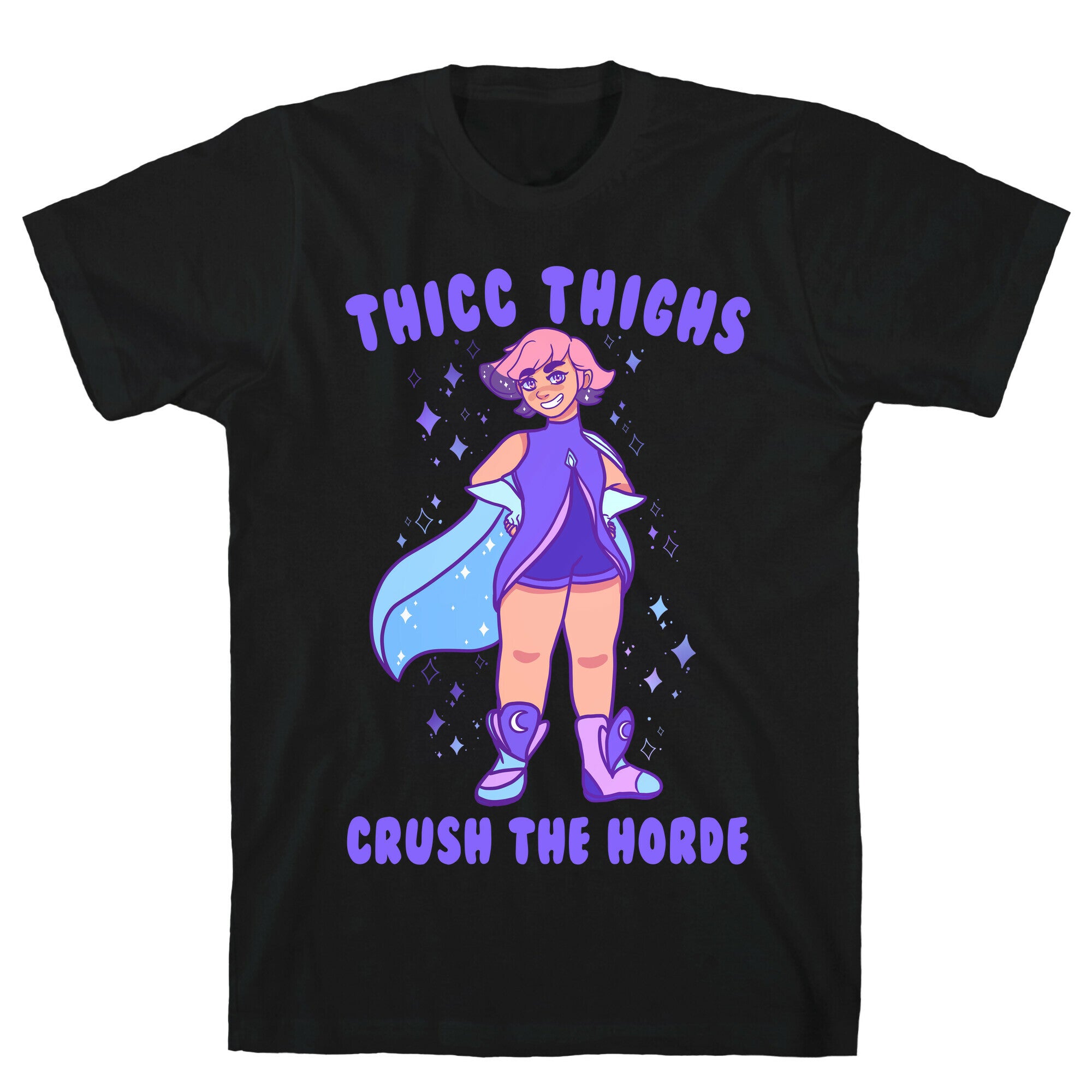 Thicc Thighs Crush The Horde T-Shirt