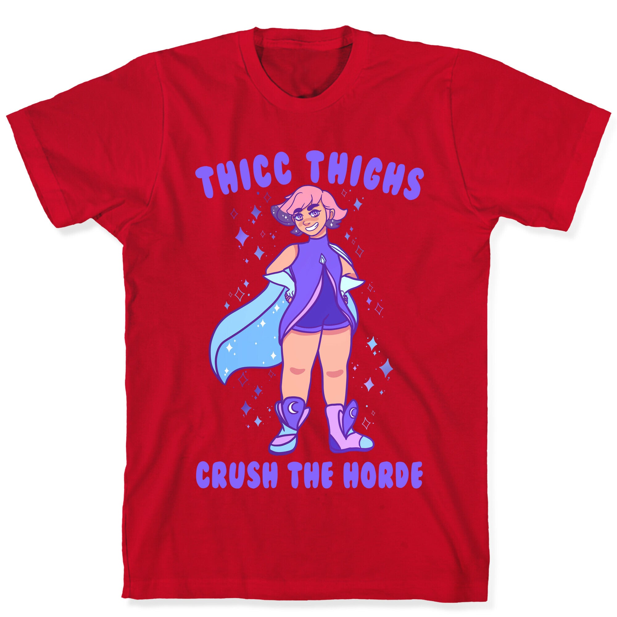 Thicc Thighs Crush The Horde T-Shirt