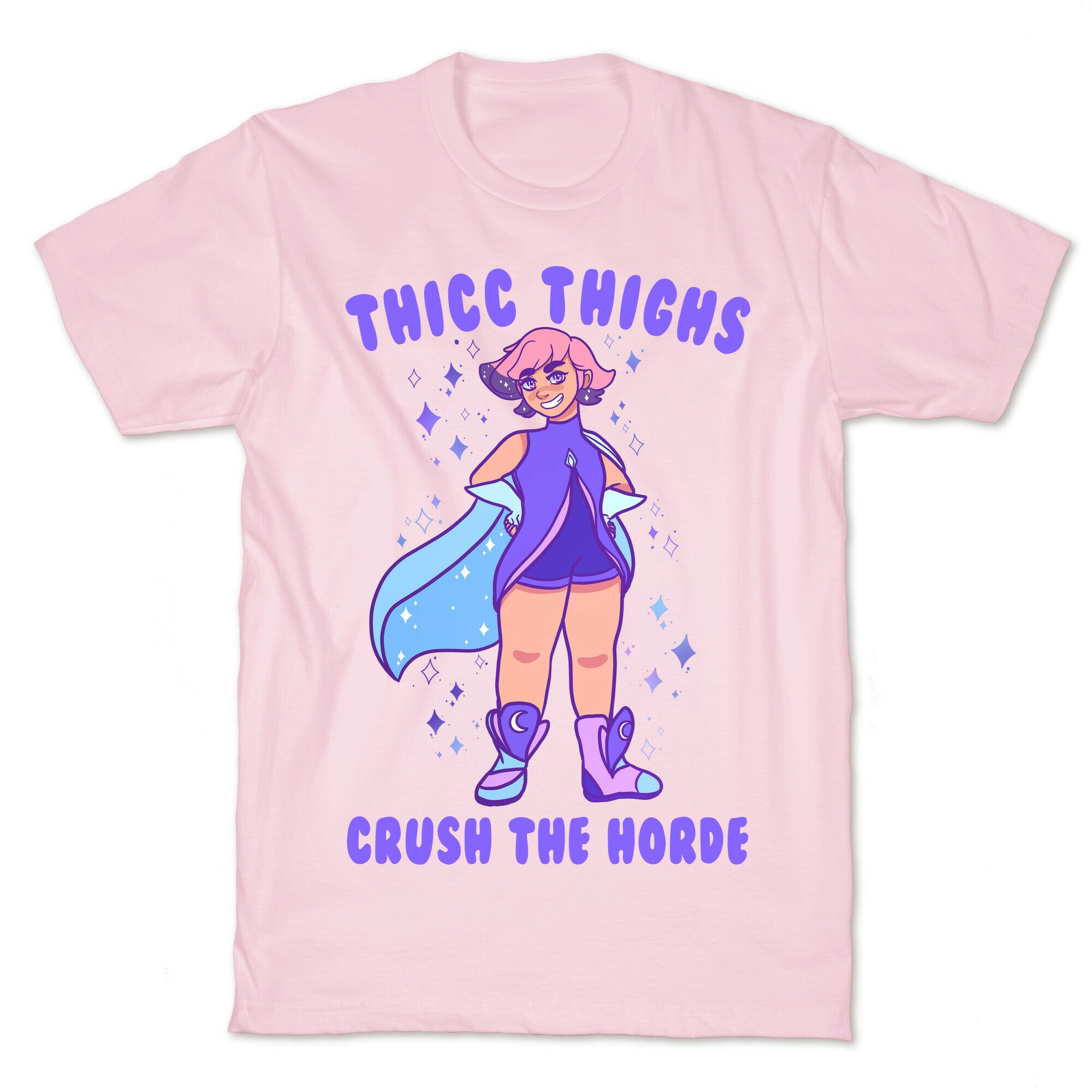 Thicc Thighs Crush The Horde T-Shirt