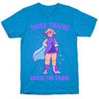 Thicc Thighs Crush The Horde T-Shirt