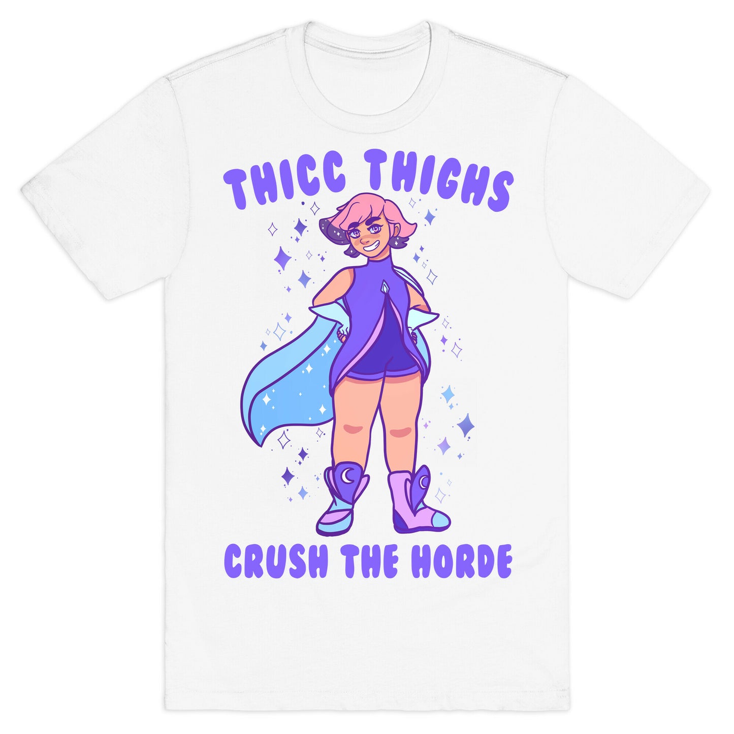 Thicc Thighs Crush The Horde T-Shirt