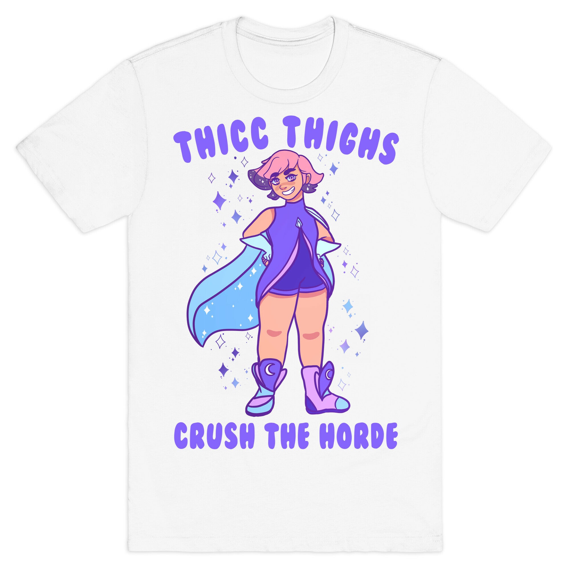 Thicc Thighs Crush The Horde T-Shirt