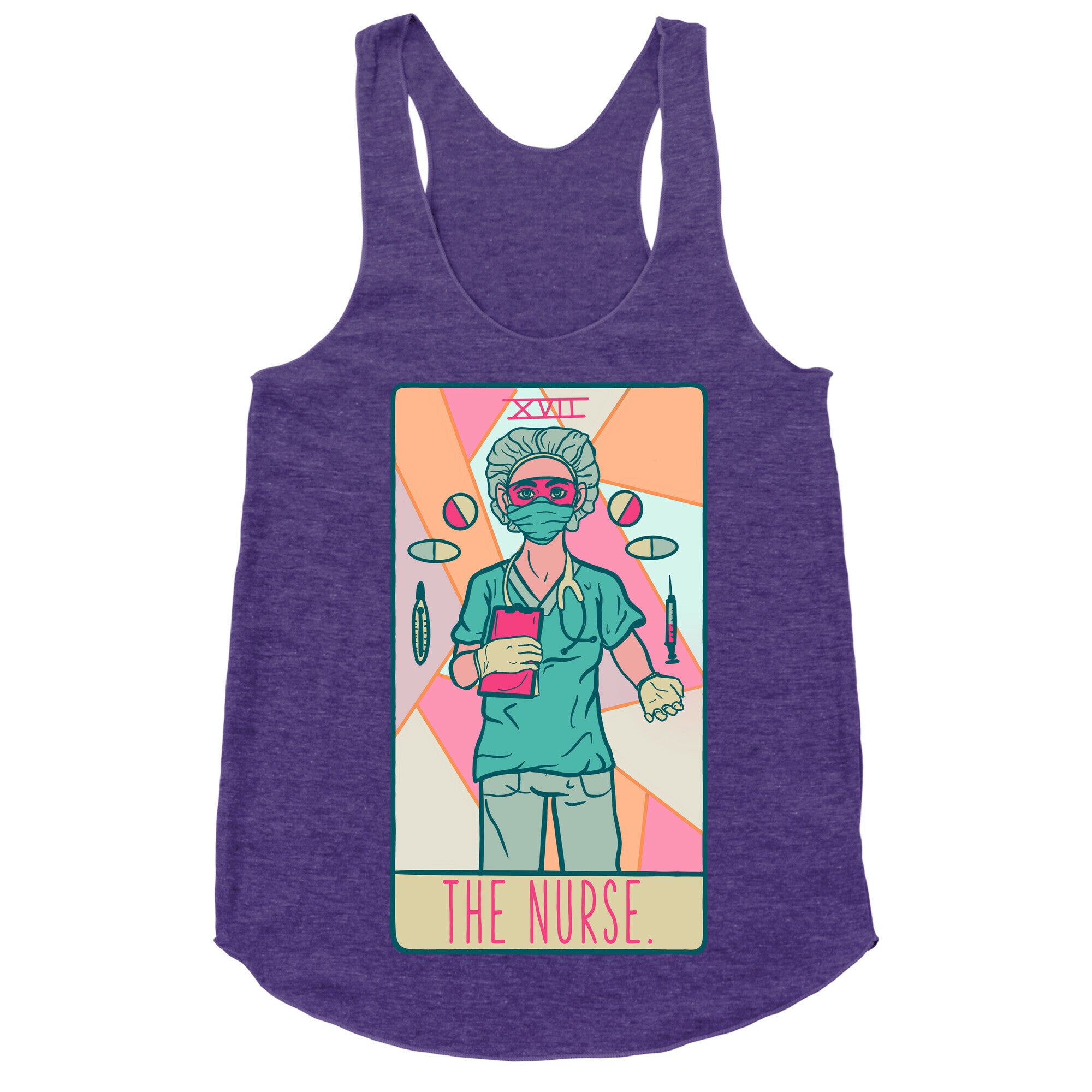 The Nurse Tarot Racerback Tank