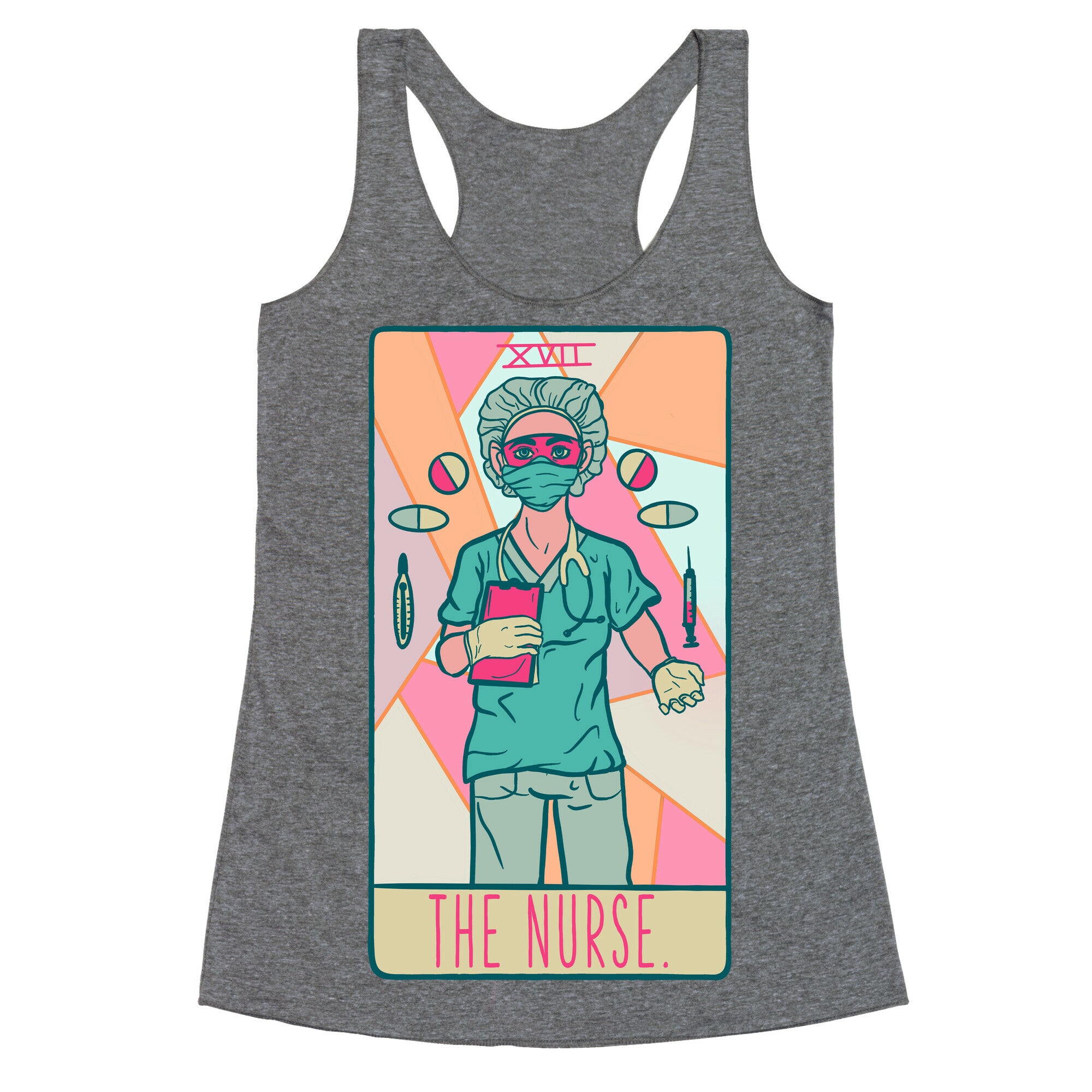 The Nurse Tarot Racerback Tank