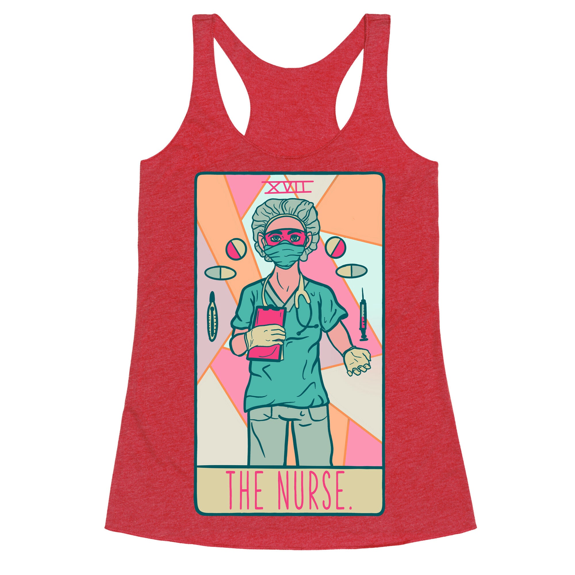 The Nurse Tarot Racerback Tank