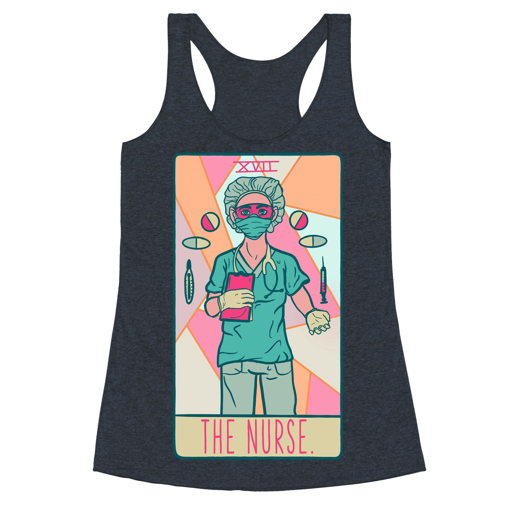 The Nurse Tarot Racerback Tank