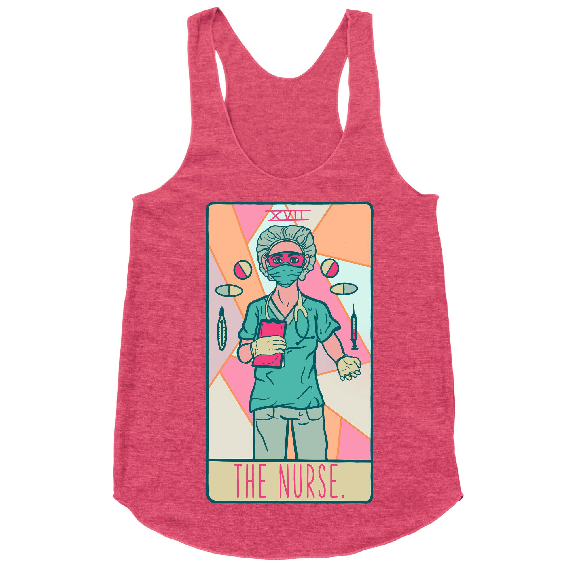 The Nurse Tarot Racerback Tank