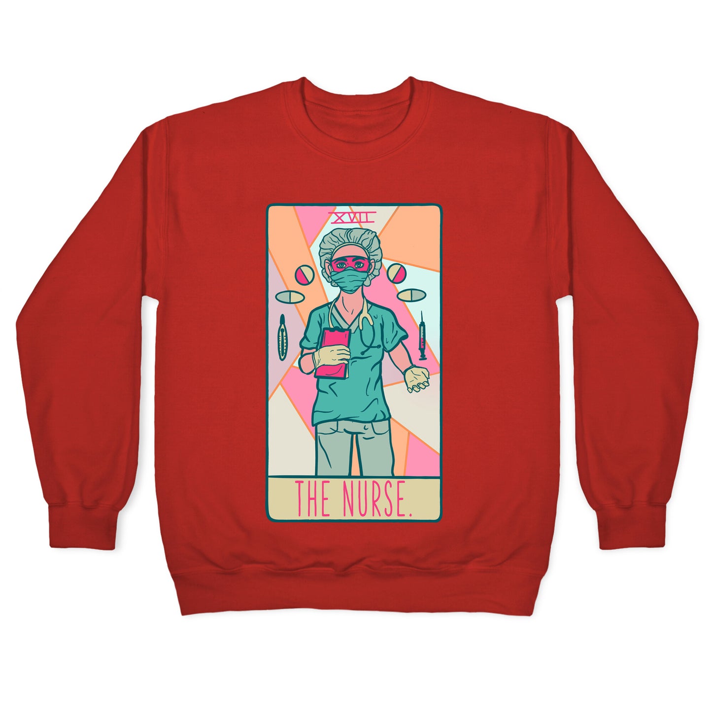 The Nurse Tarot Crewneck Sweatshirt