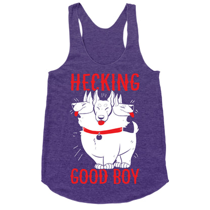 Hecking Good Boy Racerback Tank