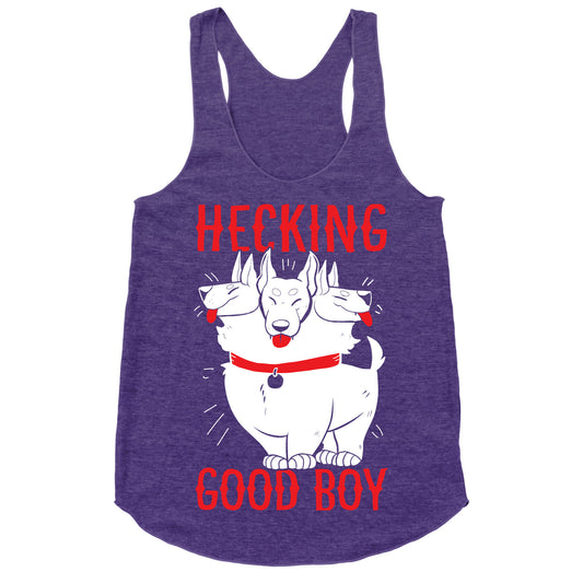 Hecking Good Boy Racerback Tank