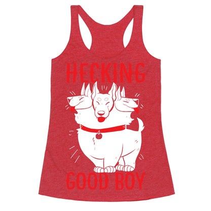 Hecking Good Boy Racerback Tank