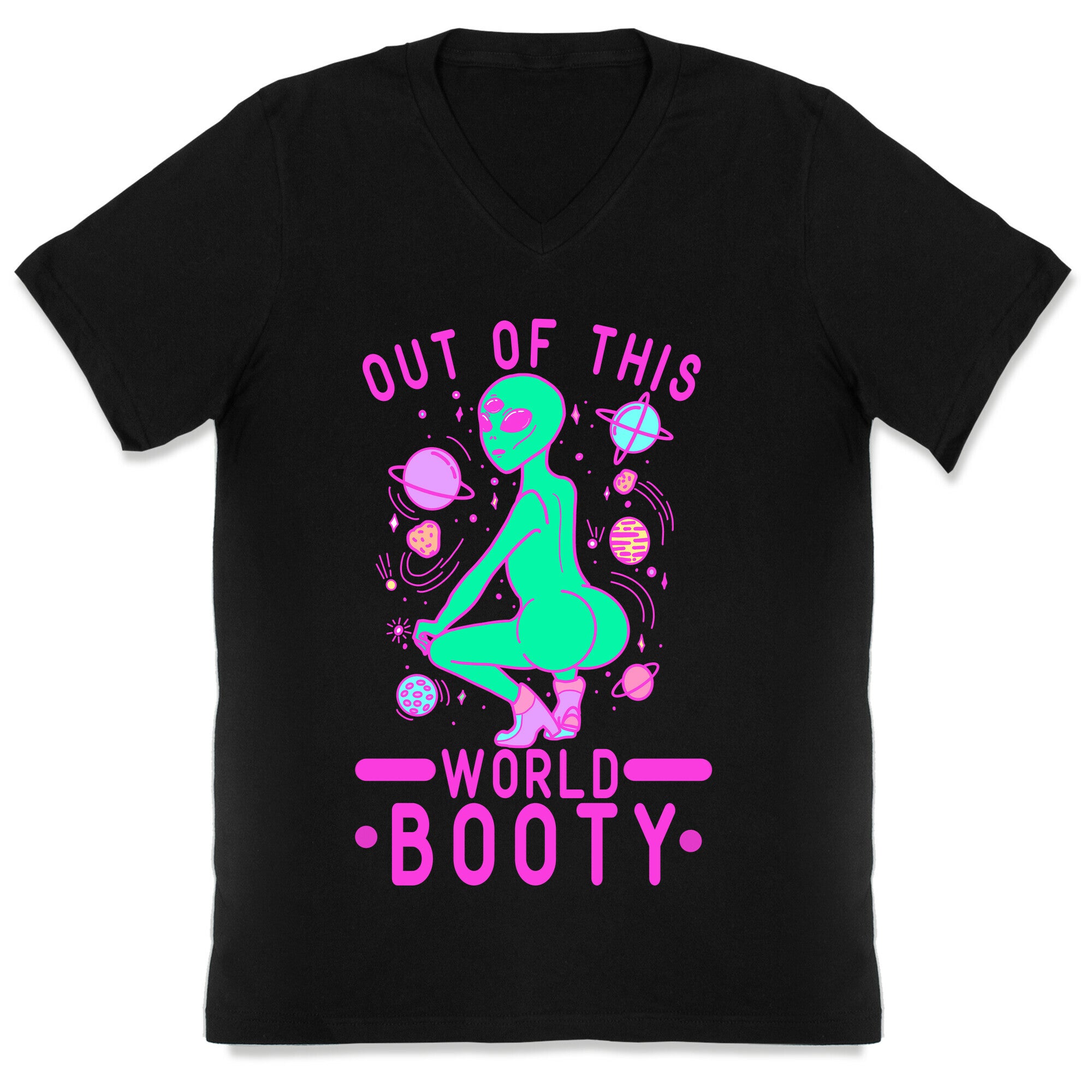 Out of This World Booty V-Neck