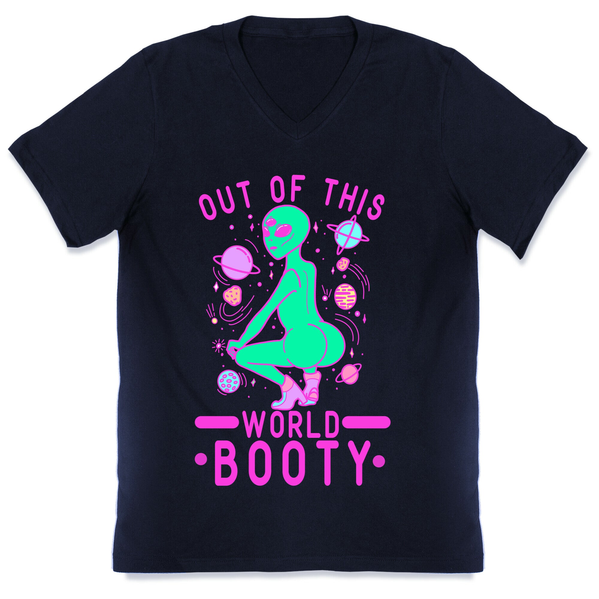 Out of This World Booty V-Neck