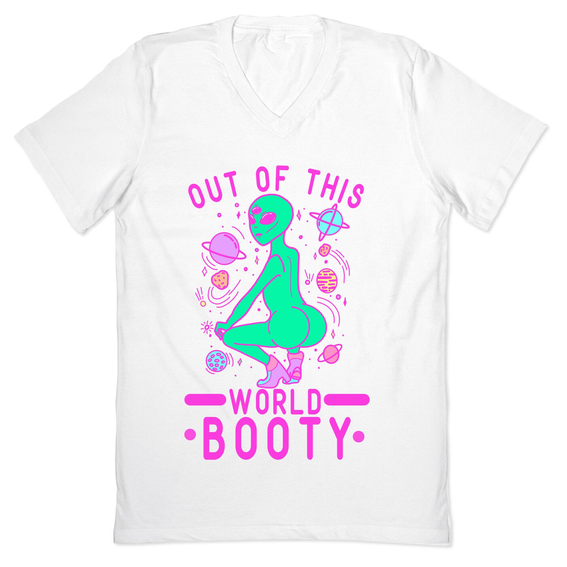 Out of This World Booty V-Neck