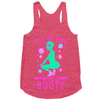 Out of This World Booty Racerback Tank