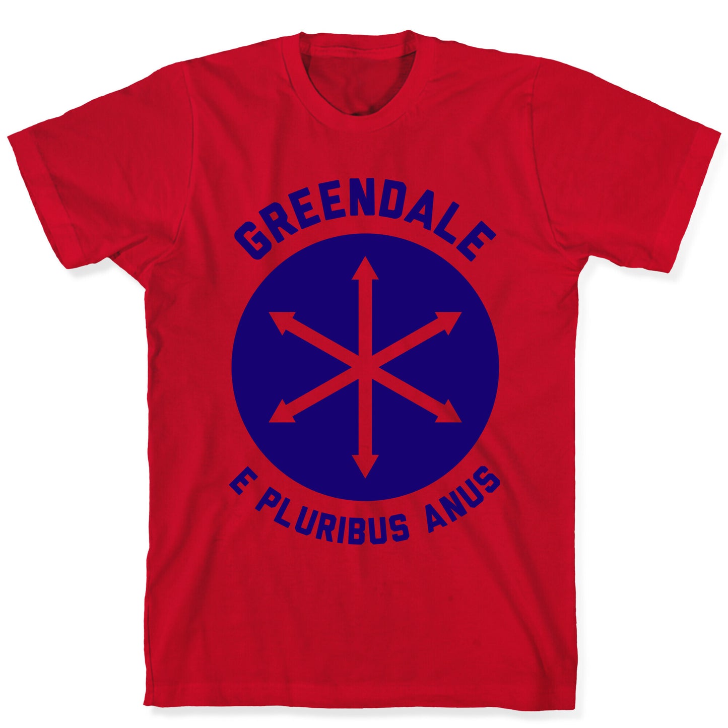 Greendale E Pluribus Anus T-Shirt