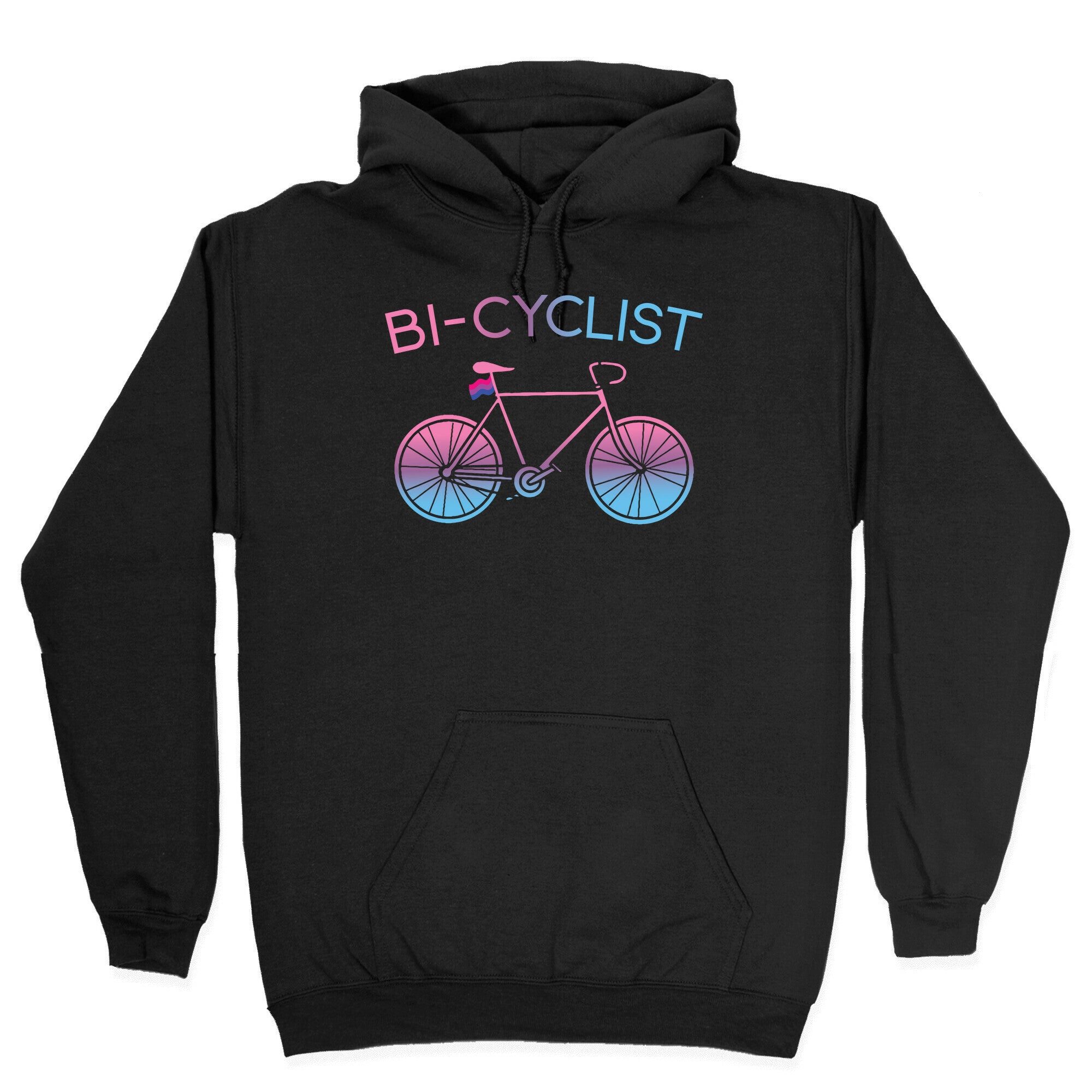 Bisexual Bi-Cyclist Hoodie