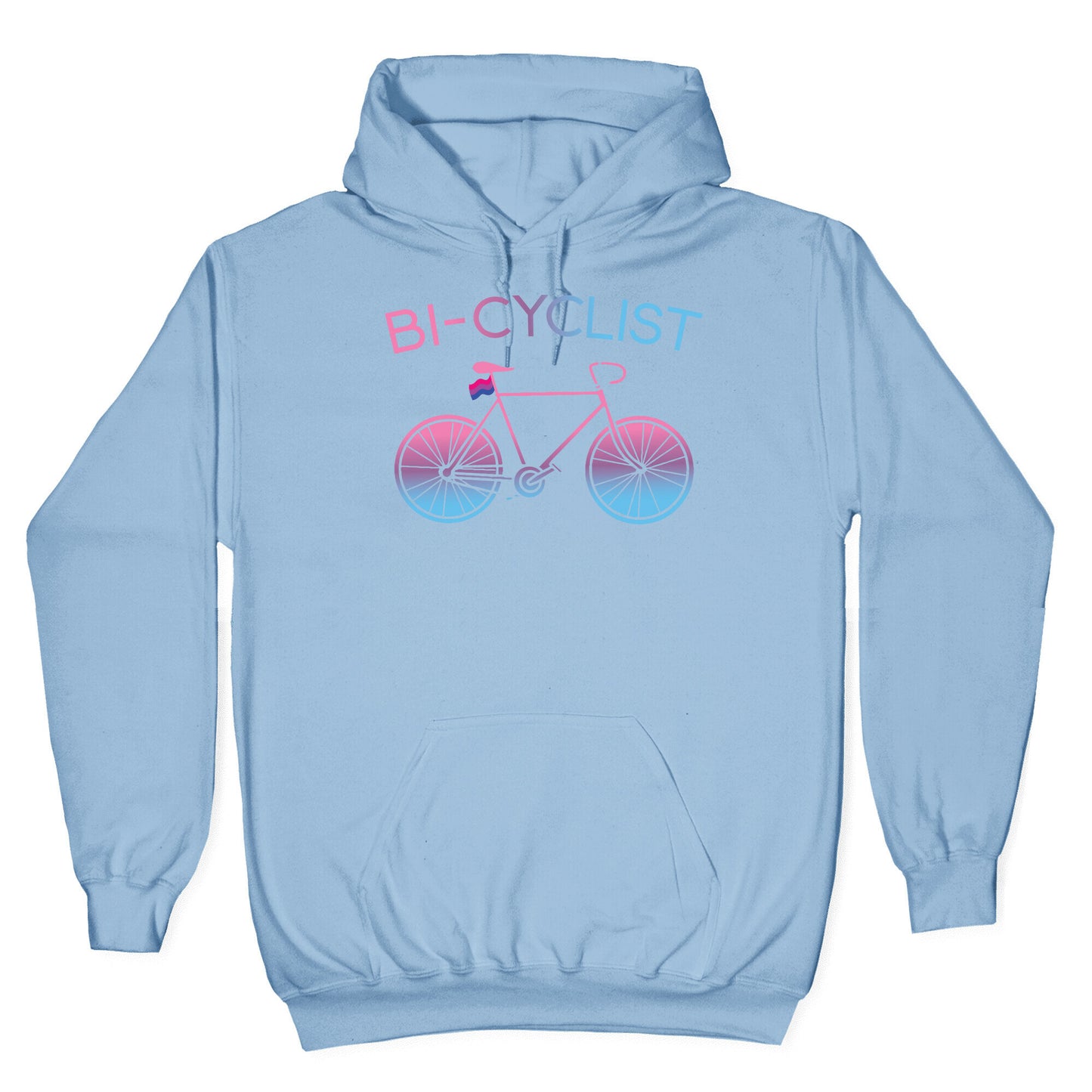 Bisexual Bi-Cyclist Hoodie