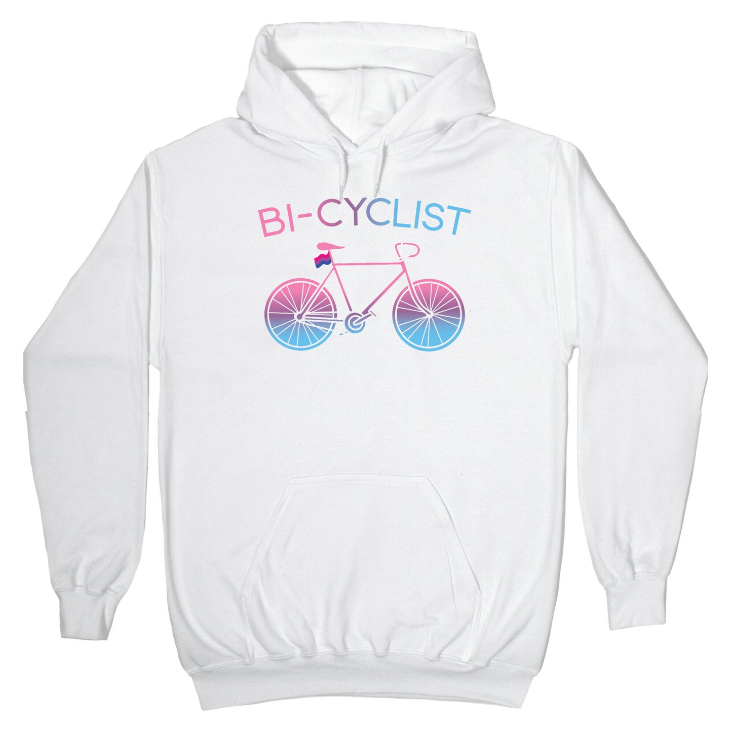 Bisexual Bi-Cyclist Hoodie