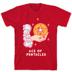 Ace of Pentacles Transformation Brooch T-Shirt