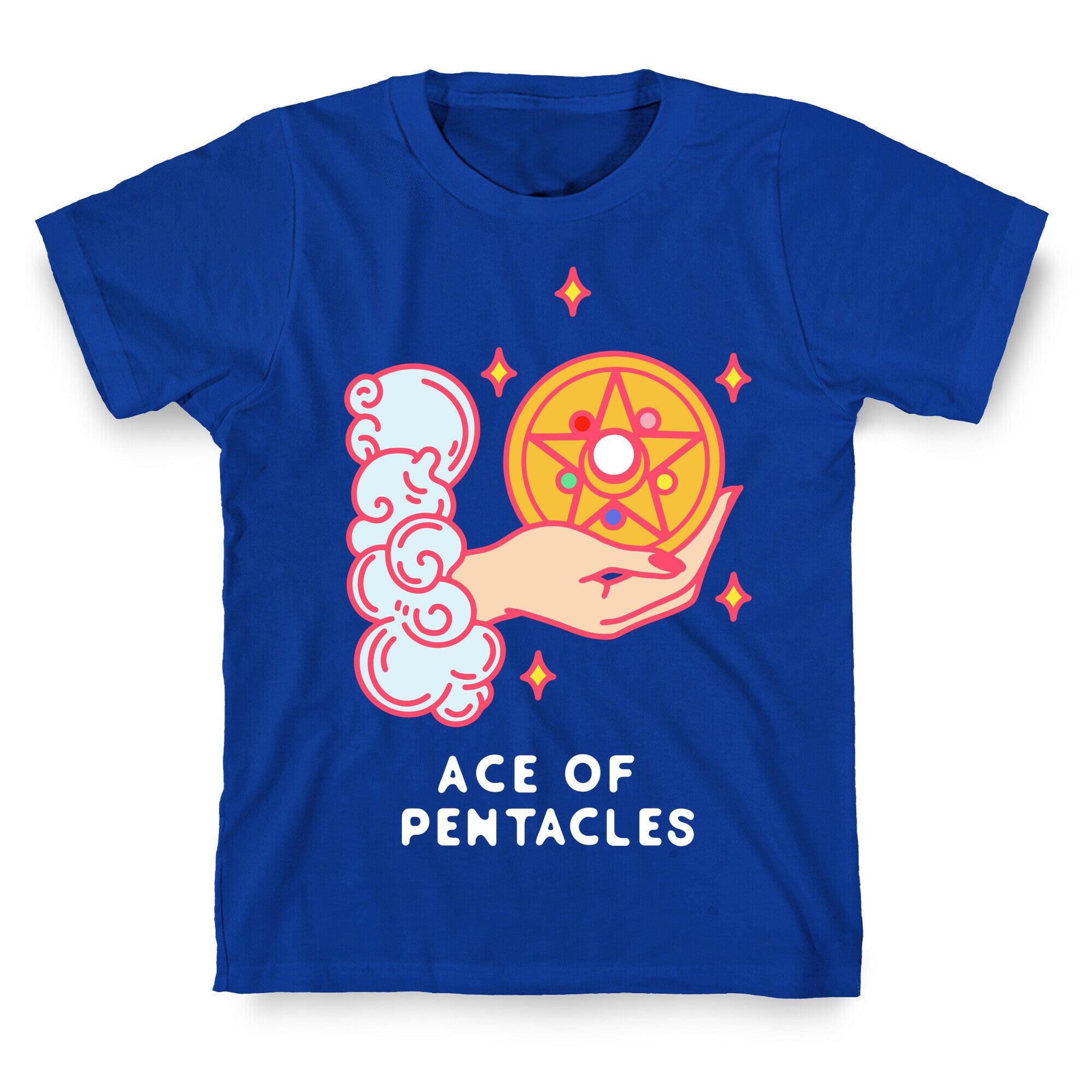 Ace of Pentacles Transformation Brooch T-Shirt