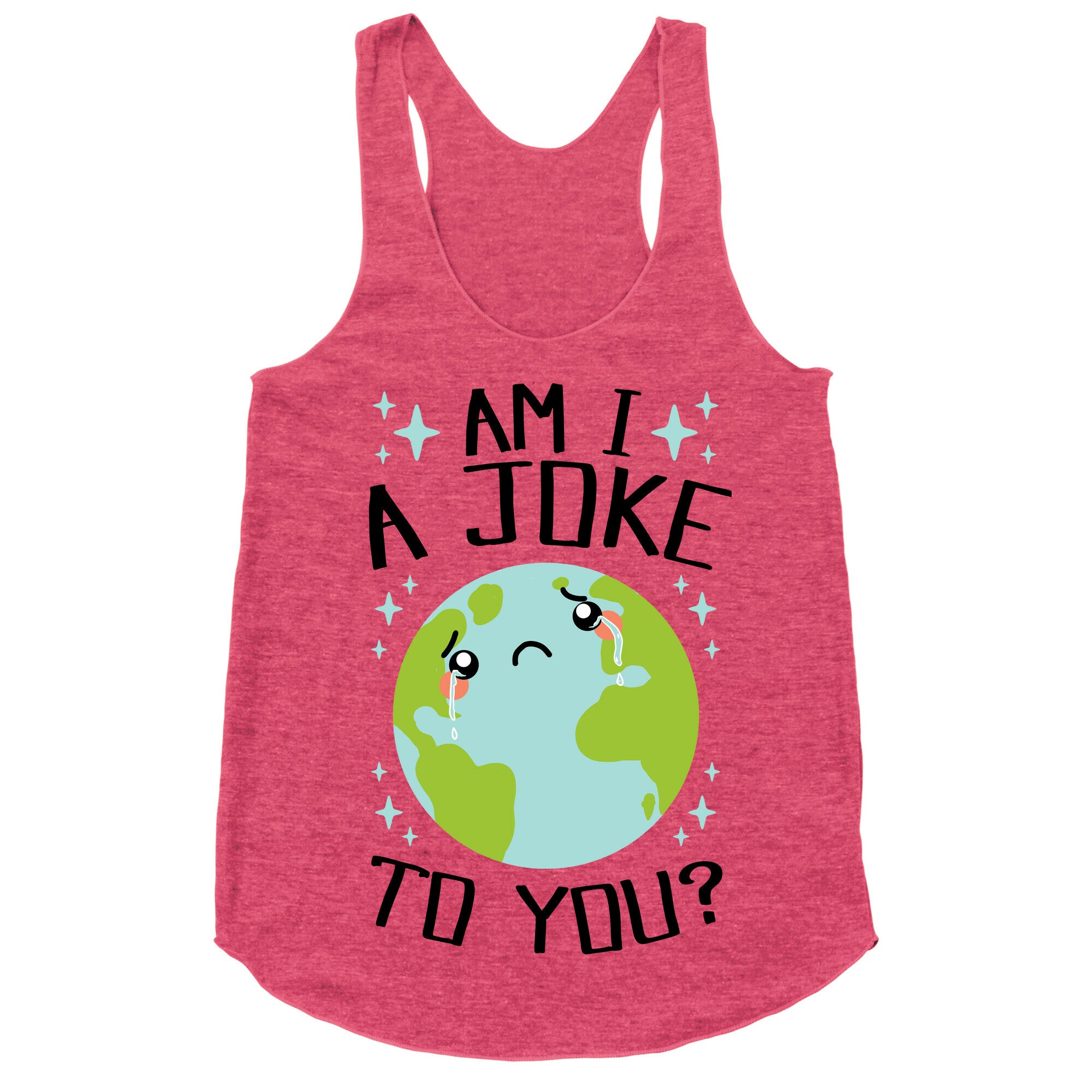 Am I A Joke To You? Racerback Tank
