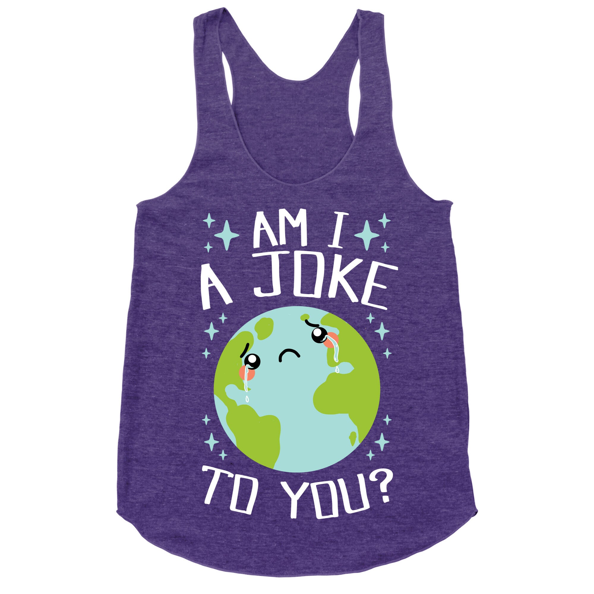 Am I A Joke To You? Racerback Tank