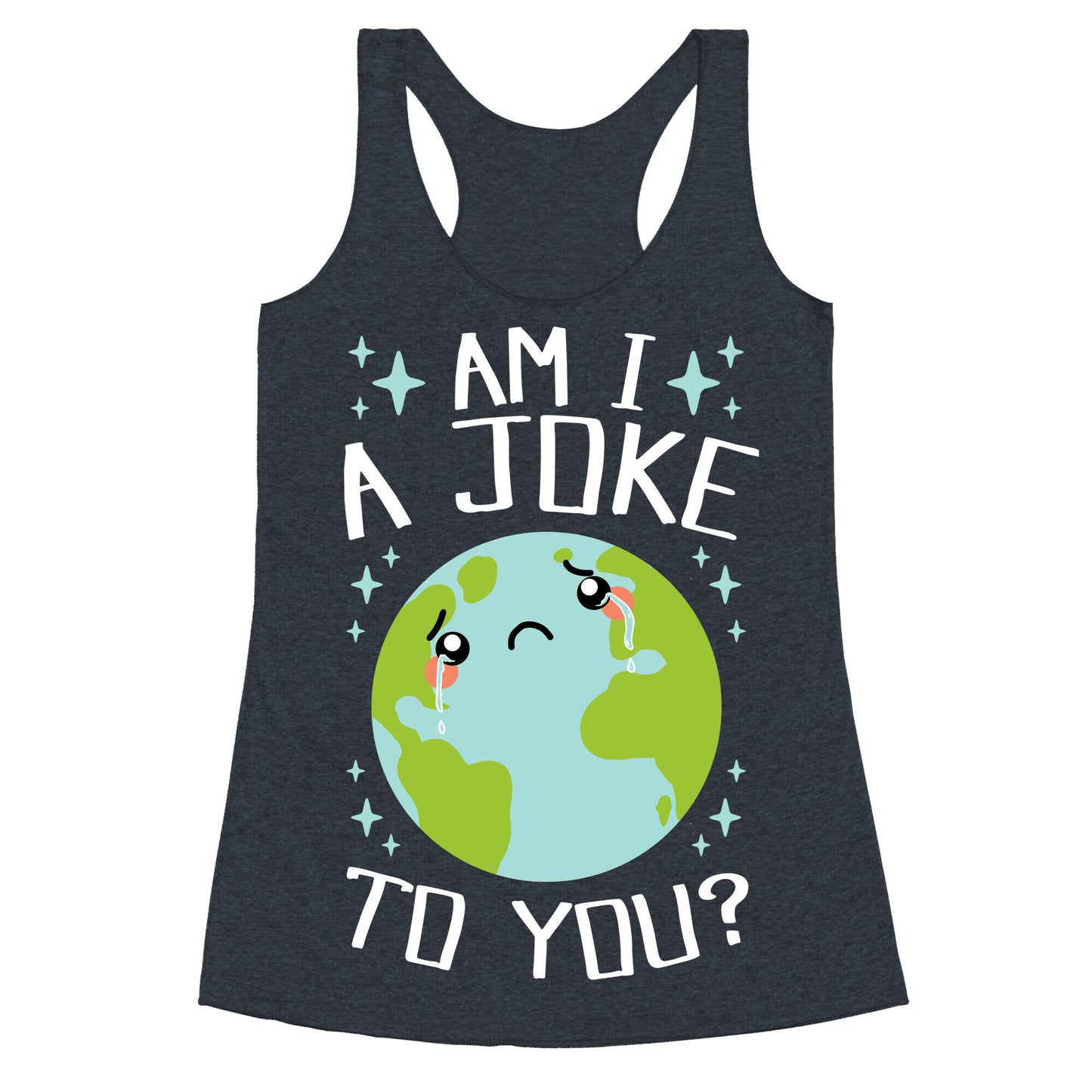 Am I A Joke To You? Racerback Tank