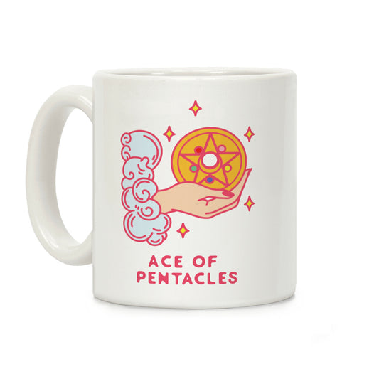 Ace of Pentacles Transformation Brooch Coffee Mug