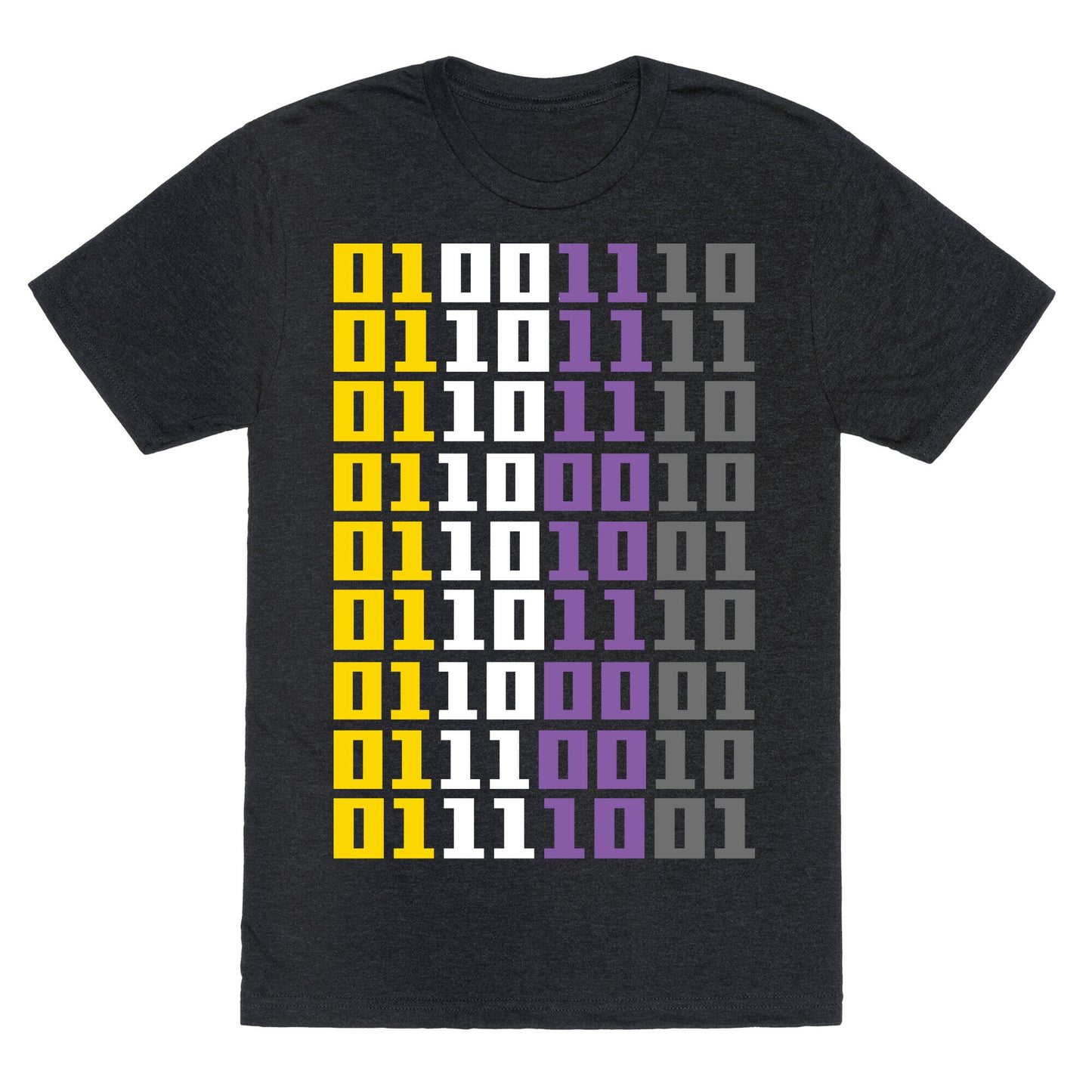 Non-Binary Code Unisex Triblend Tee