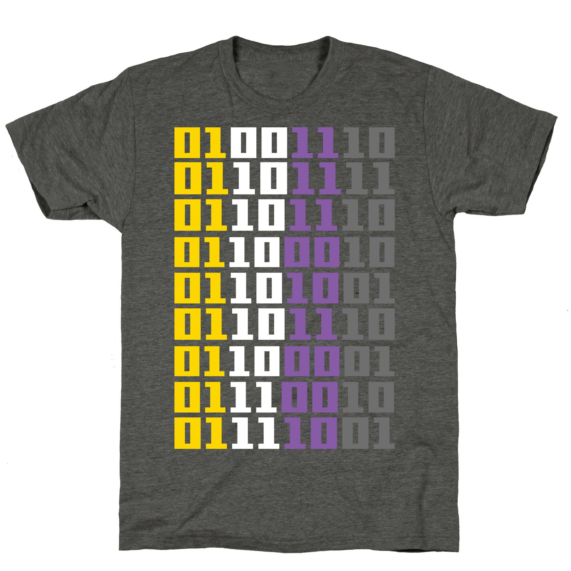 Non-Binary Code Unisex Triblend Tee