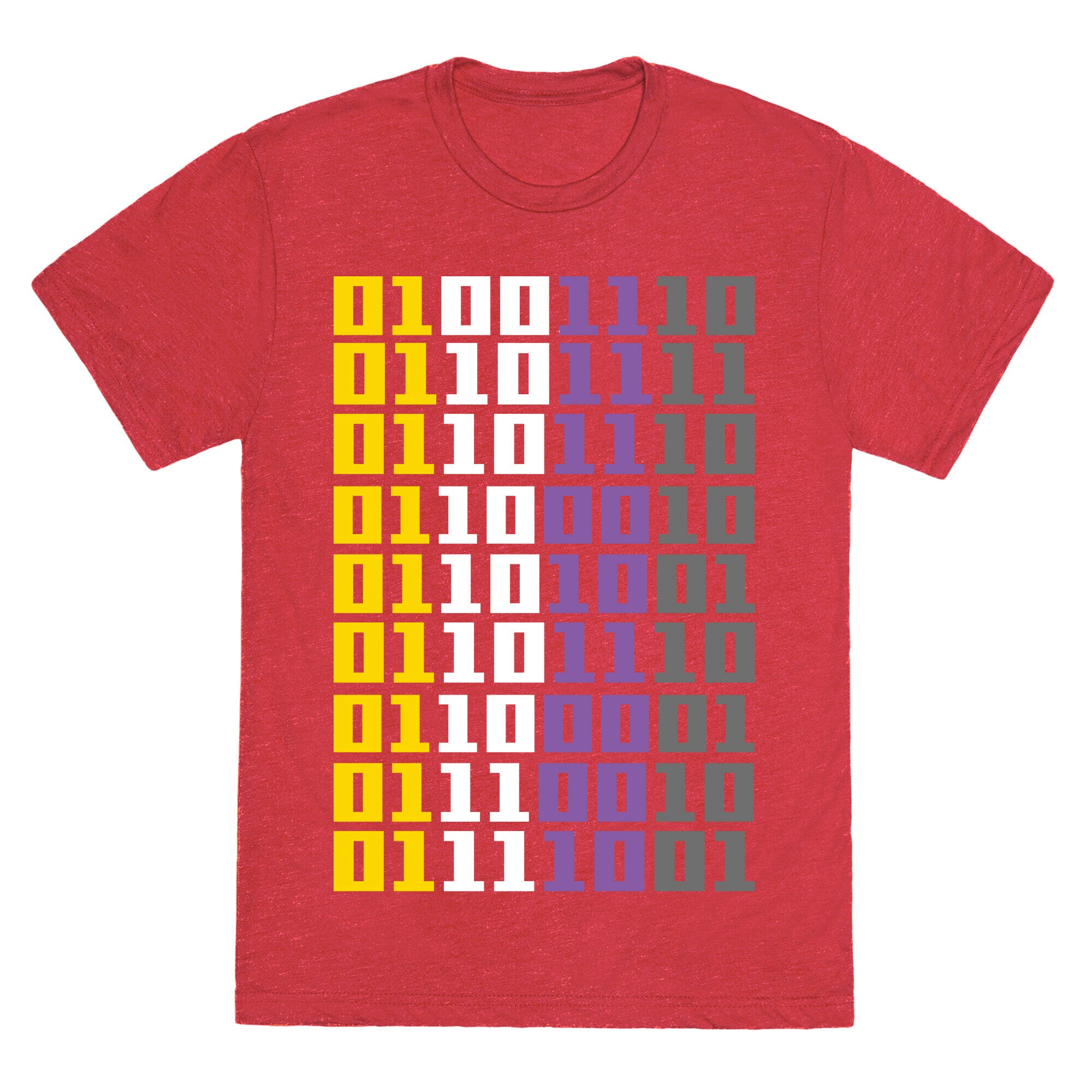 Non-Binary Code Unisex Triblend Tee