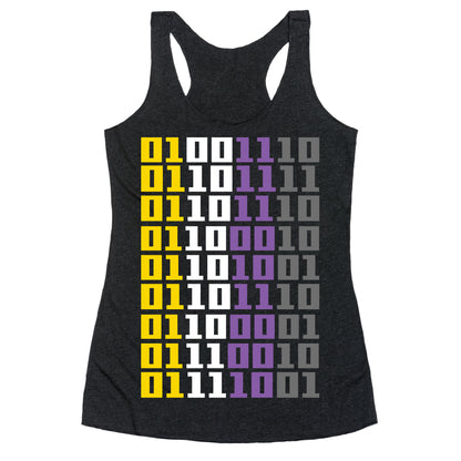 Non-Binary Code Racerback Tank