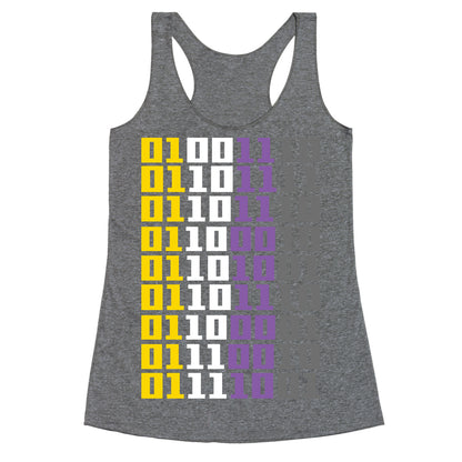 Non-Binary Code Racerback Tank