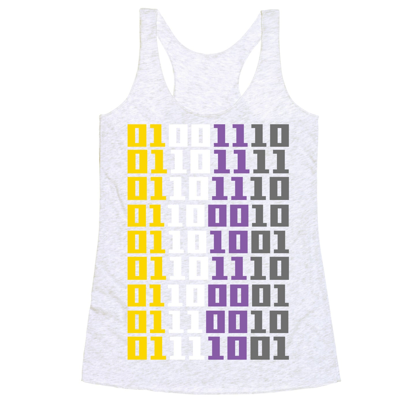 Non-Binary Code Racerback Tank