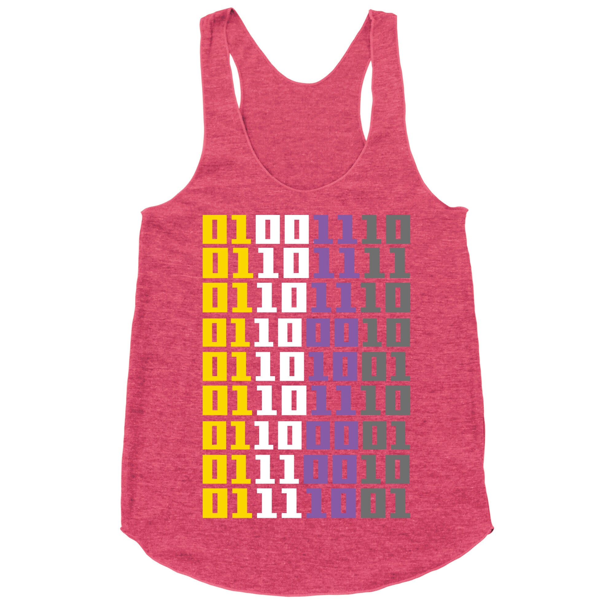 Non-Binary Code Racerback Tank