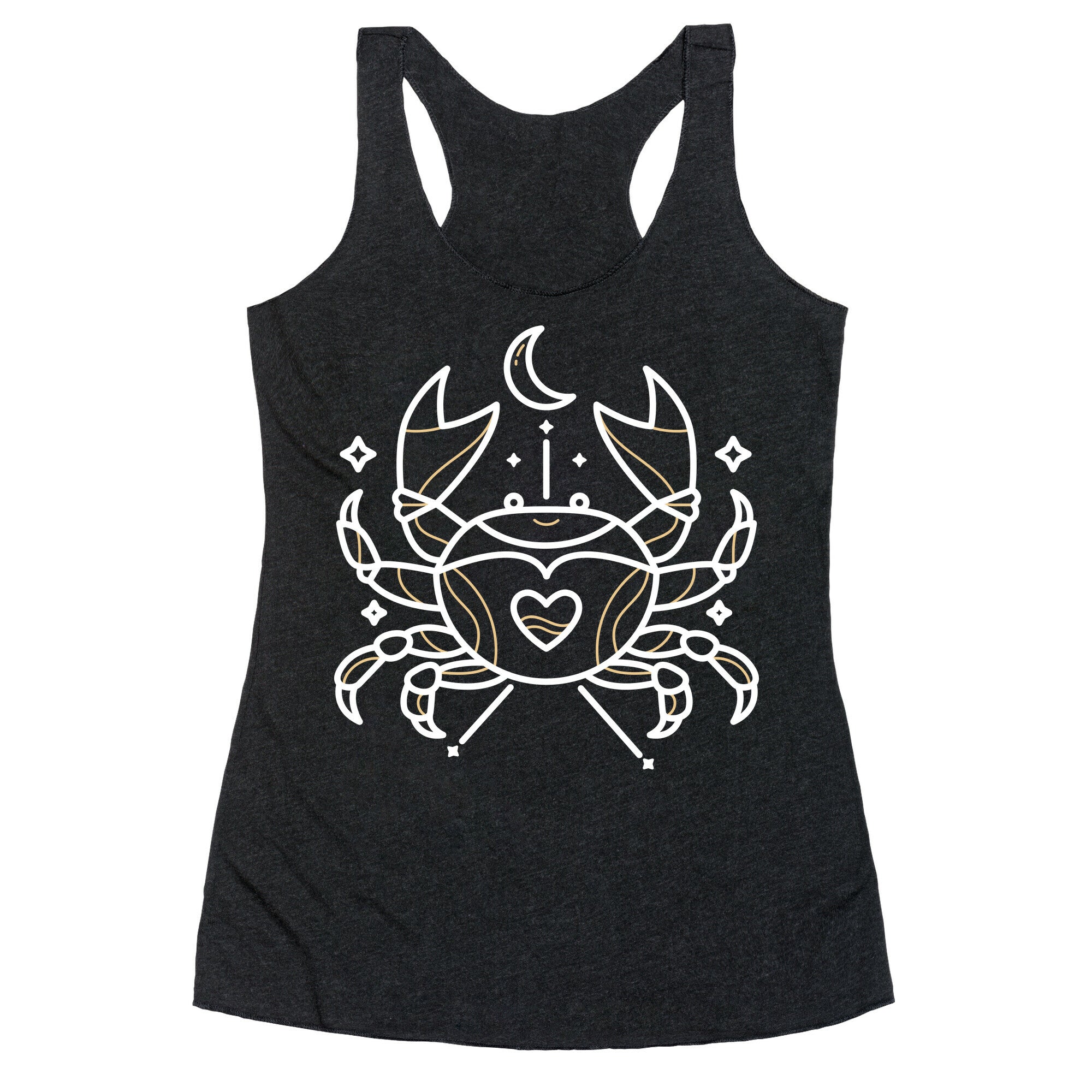 Astrology Cancer Crab Racerback Tank