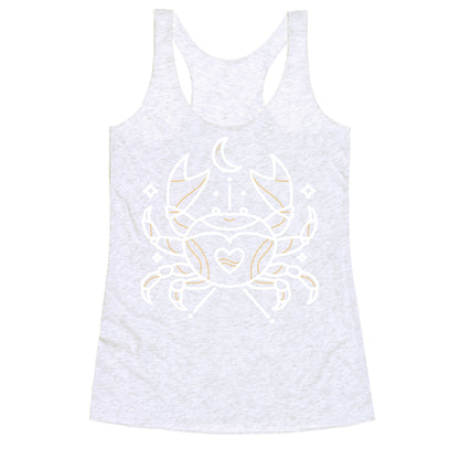 Astrology Cancer Crab Racerback Tank