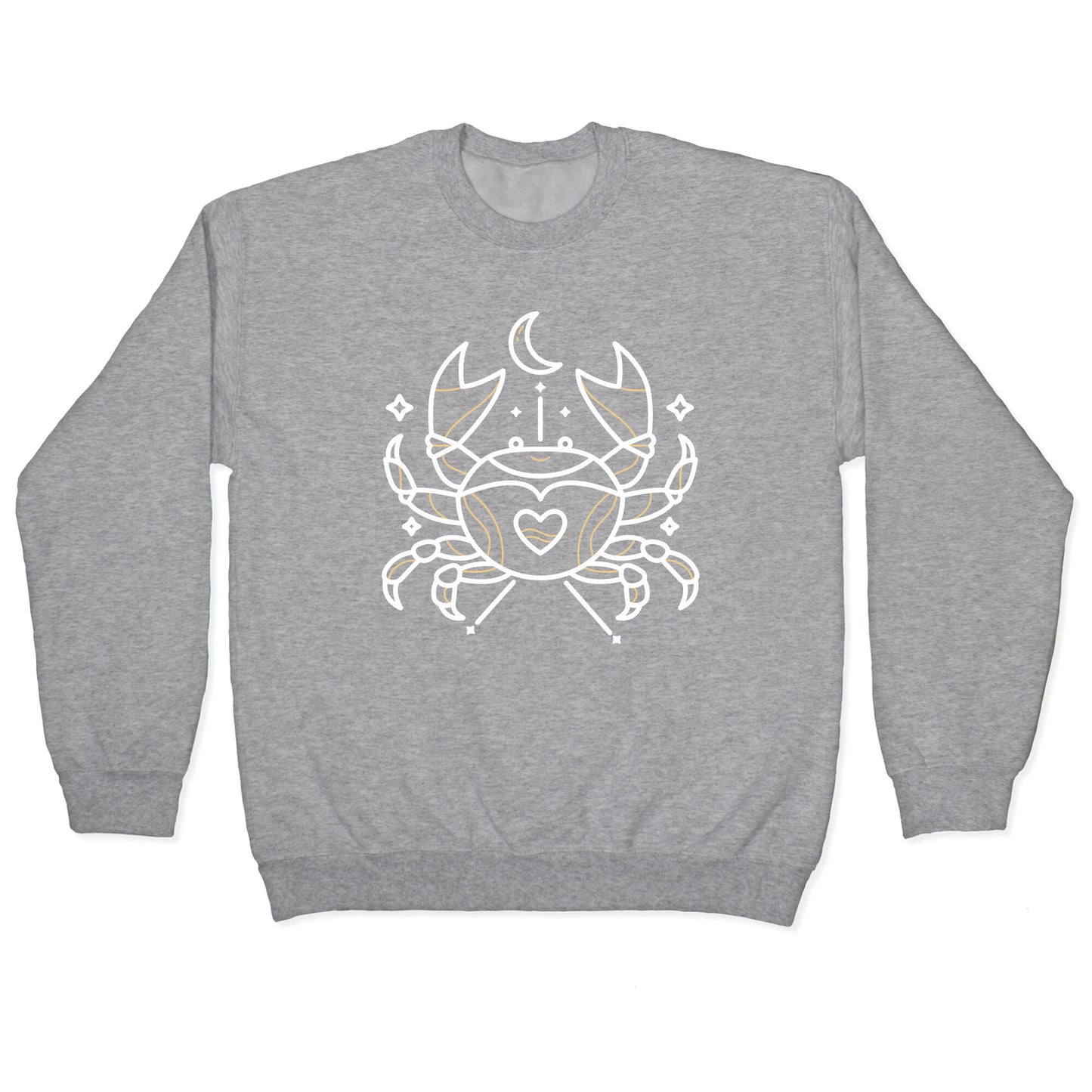 Astrology Cancer Crab Crewneck Sweatshirt