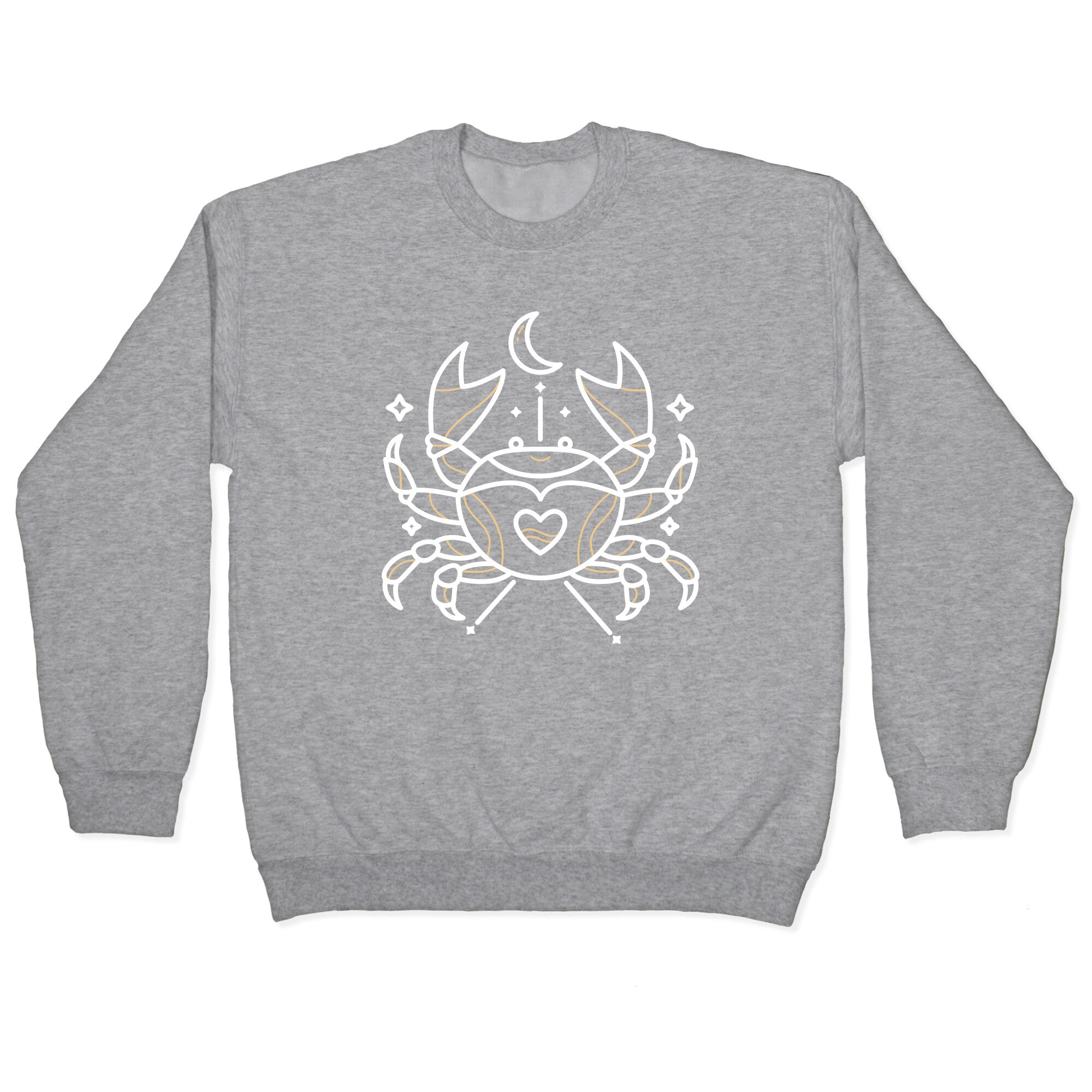 Astrology Cancer Crab Crewneck Sweatshirt