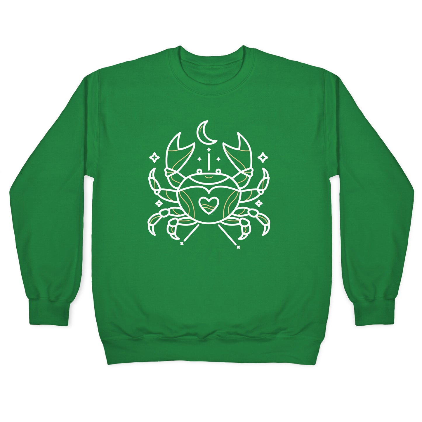 Astrology Cancer Crab Crewneck Sweatshirt