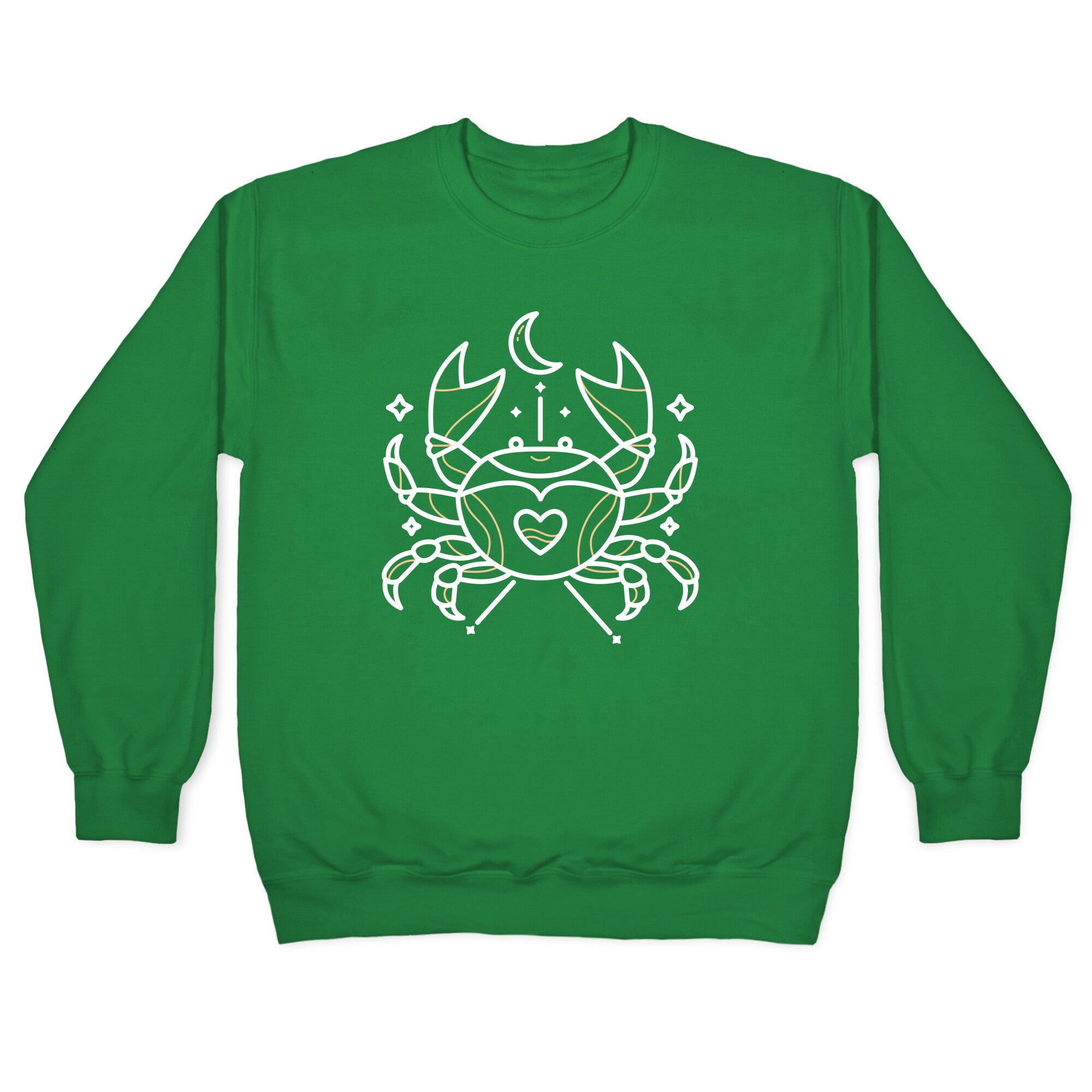Astrology Cancer Crab Crewneck Sweatshirt