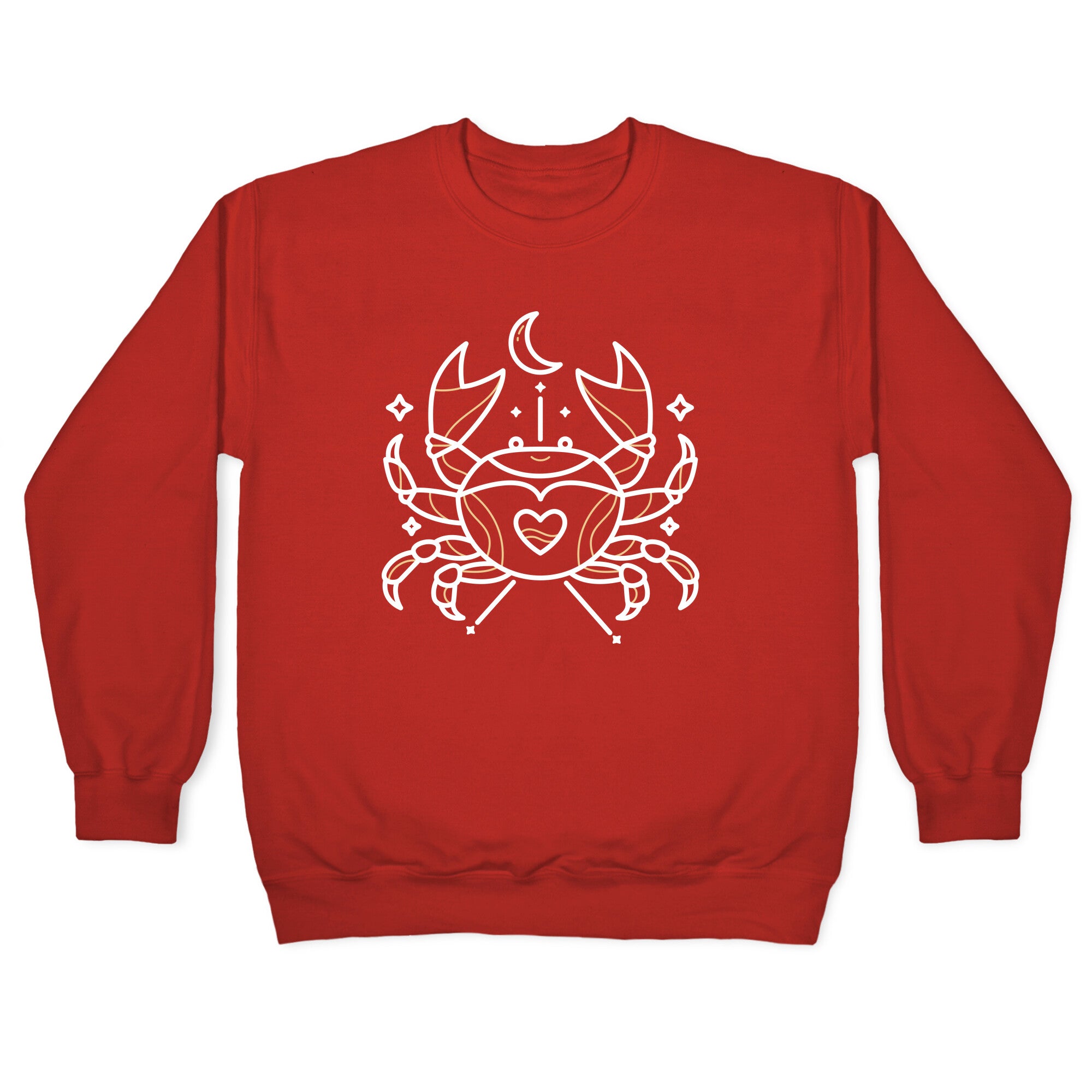 Astrology Cancer Crab Crewneck Sweatshirt