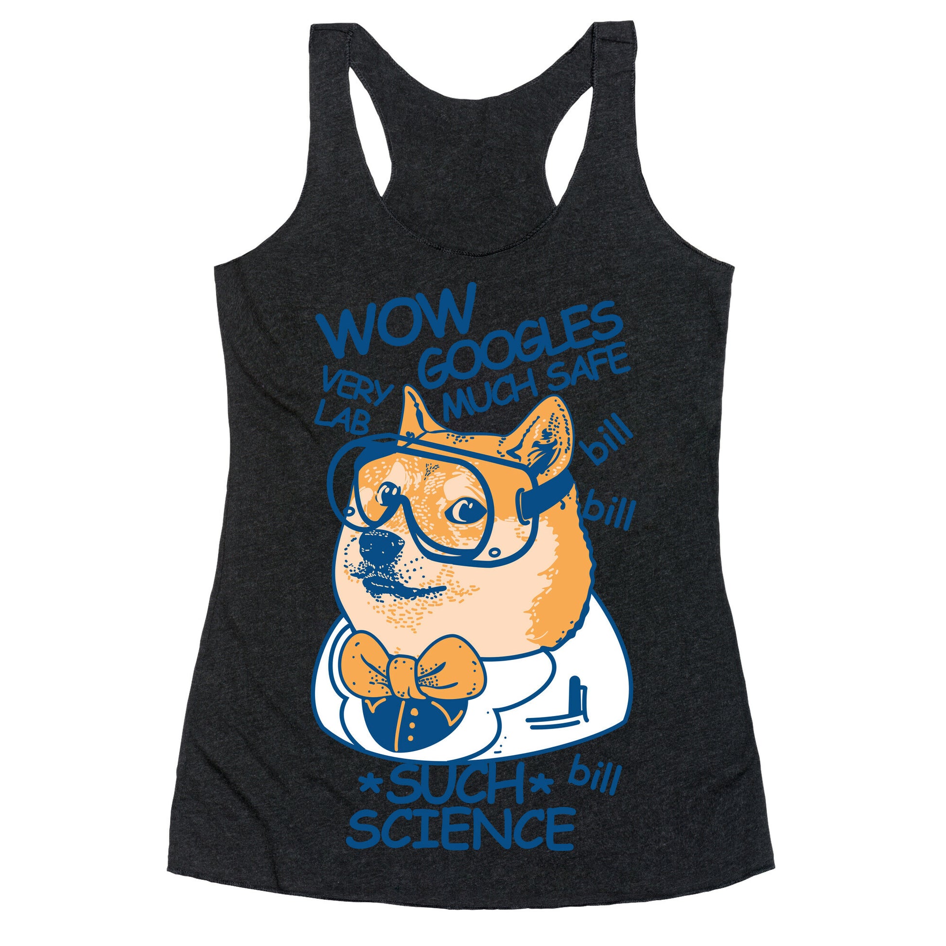 Science Doge Racerback Tank