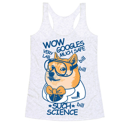 Science Doge Racerback Tank
