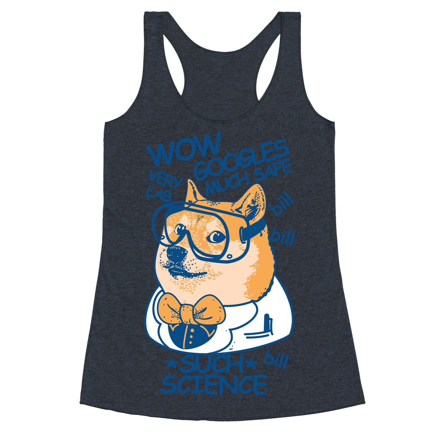 Science Doge Racerback Tank