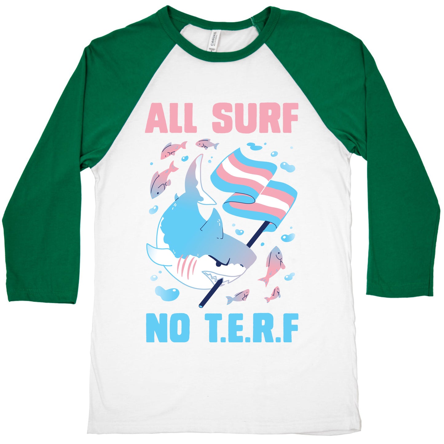 All Surf No T.E.R.F Baseball Tee